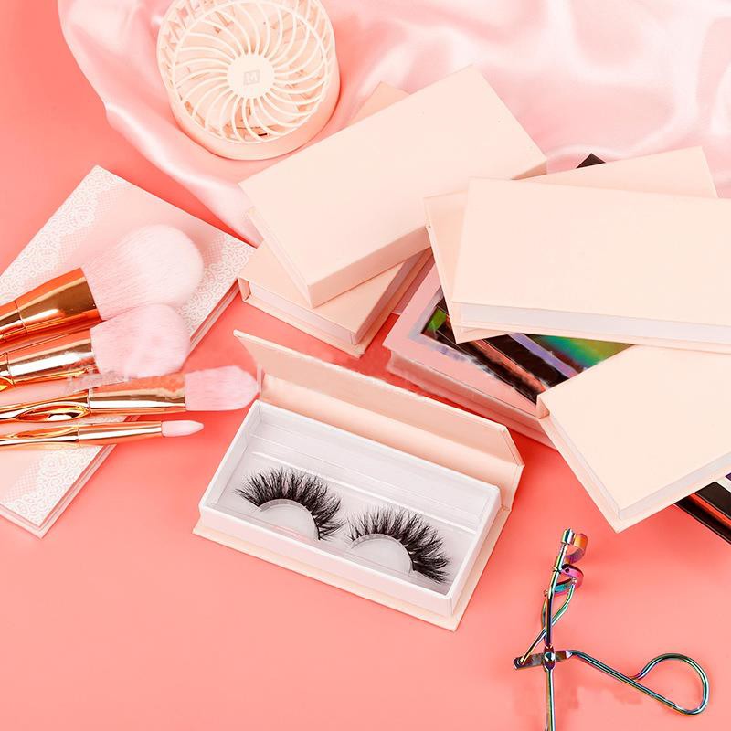 Pink Color Eyelashes Packaging (3)